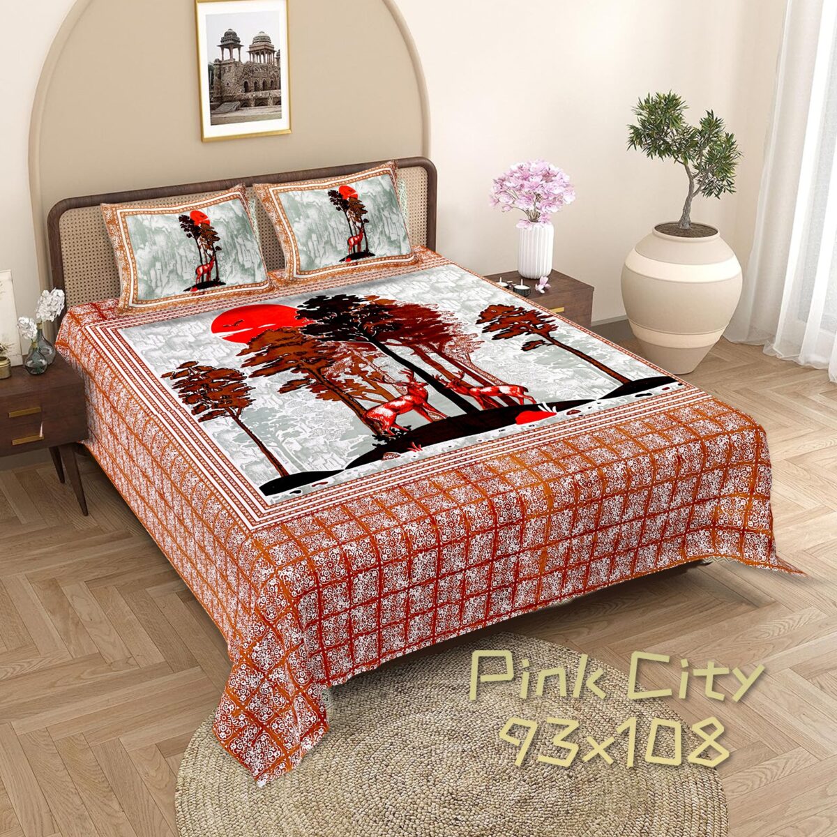 King size bedsheet