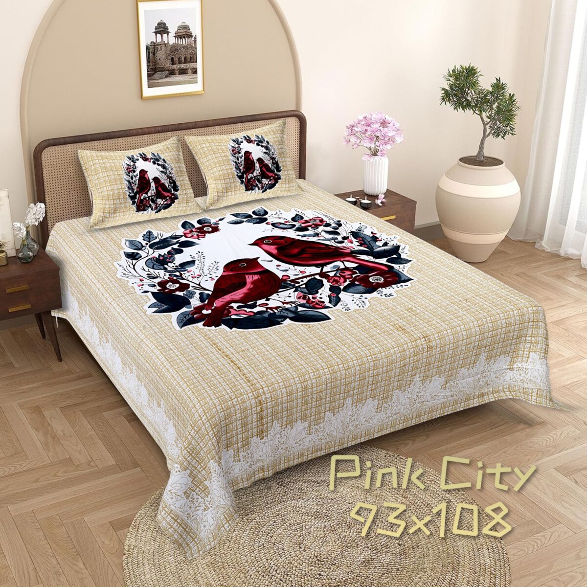 King size bedsheet