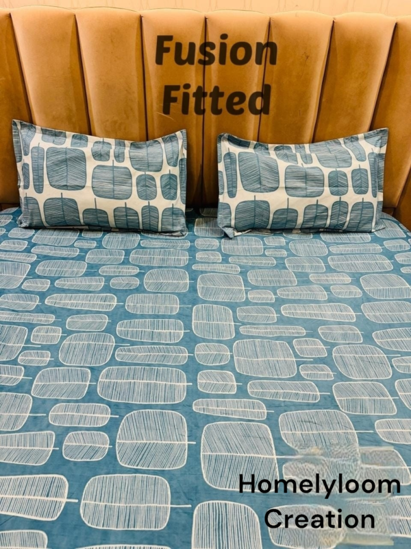 Elastic fitted bedsheet