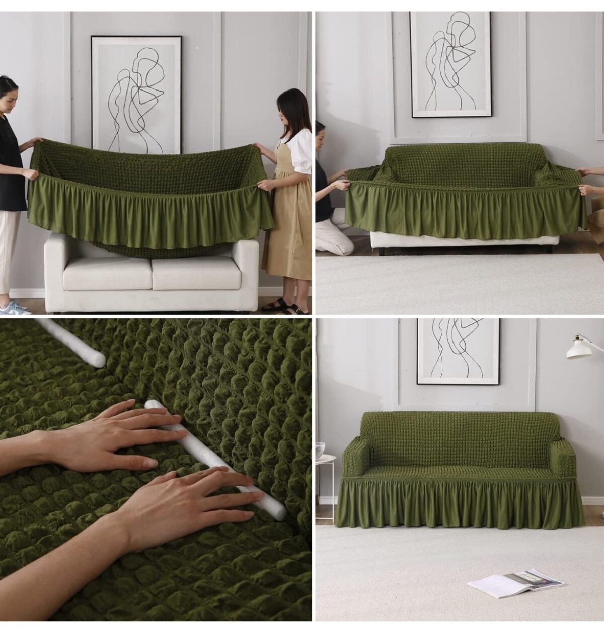 Elastic sofa covers