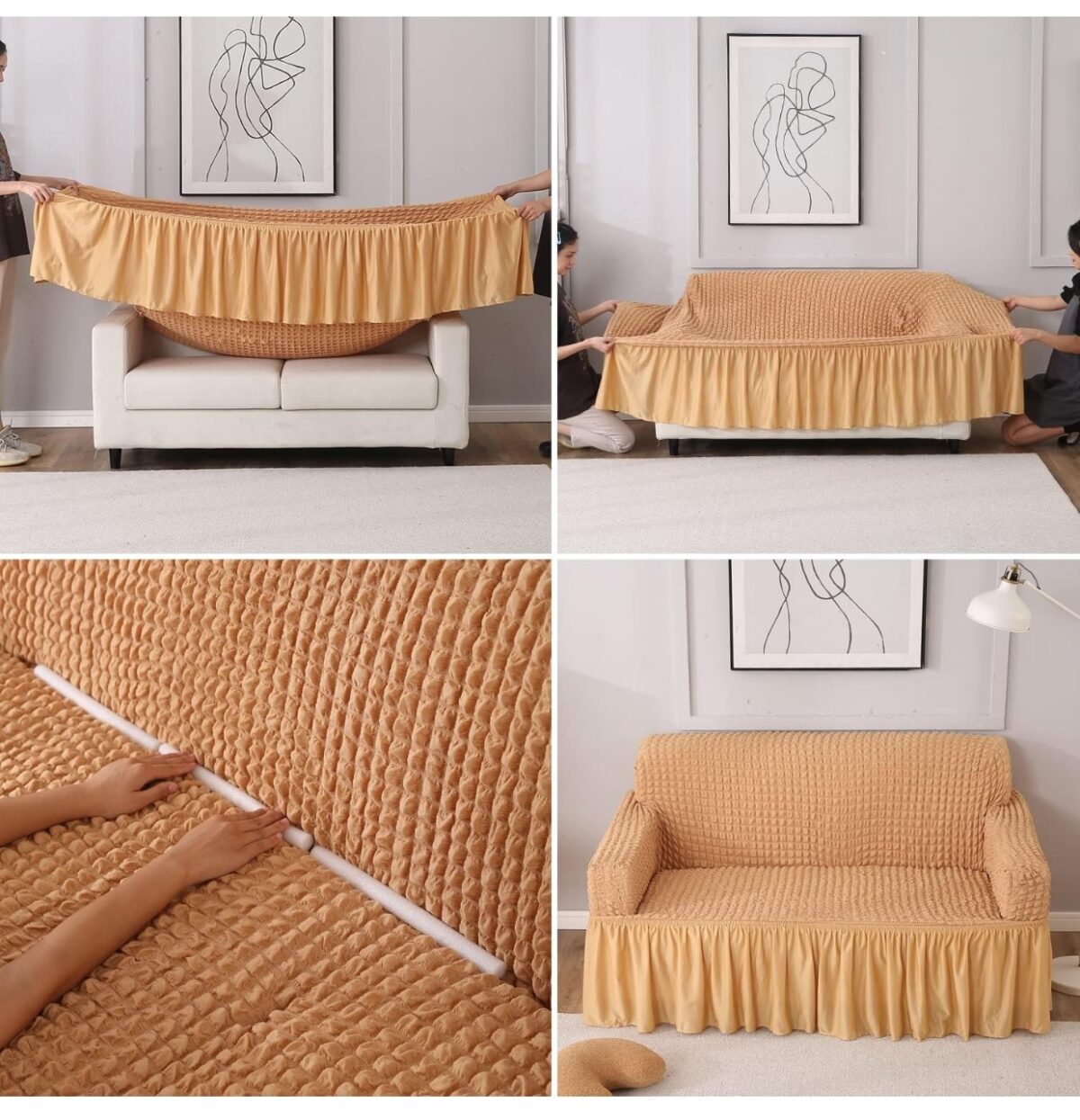 Elastic sofa covers